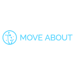 Move About's logotype.