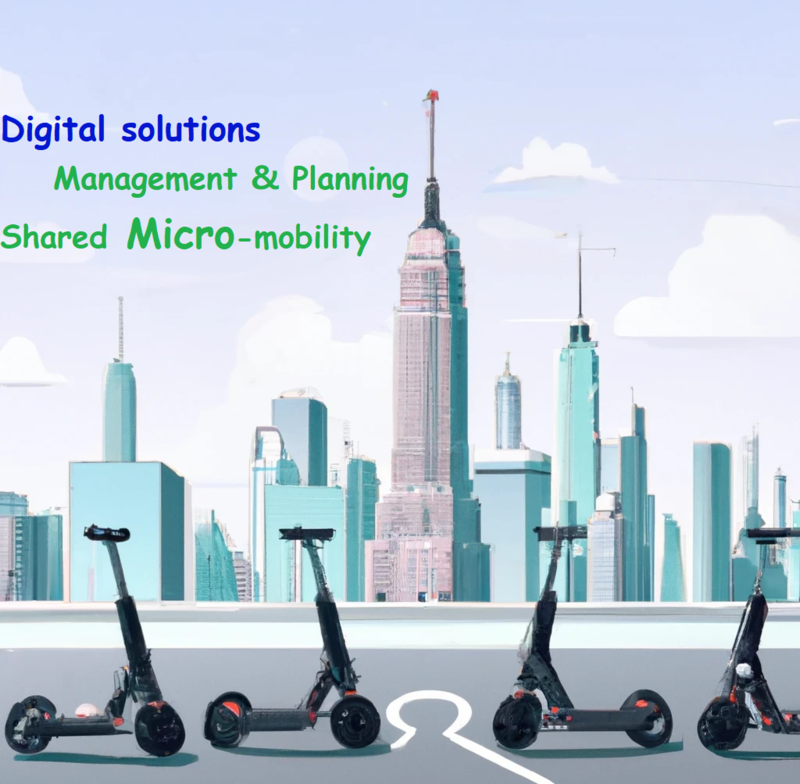 Digitala verktyg för hållbar planering och hantering av delad mikromobilitet med hjälp av Big Data
