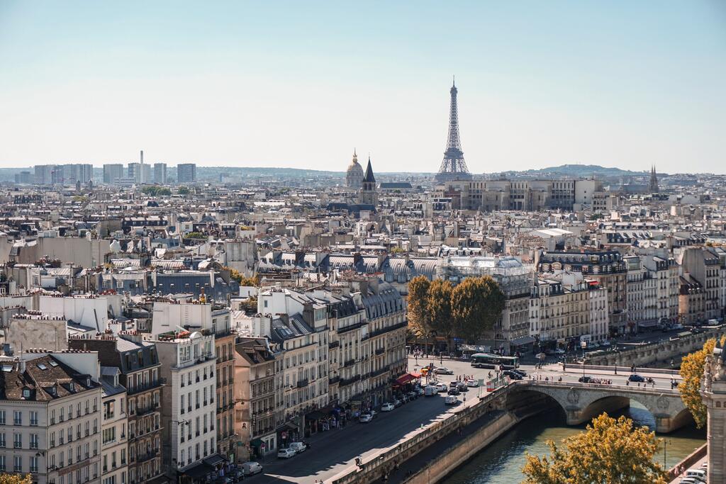 Paris från ovan